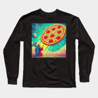 Pizza UFO Long Sleeve T-Shirt